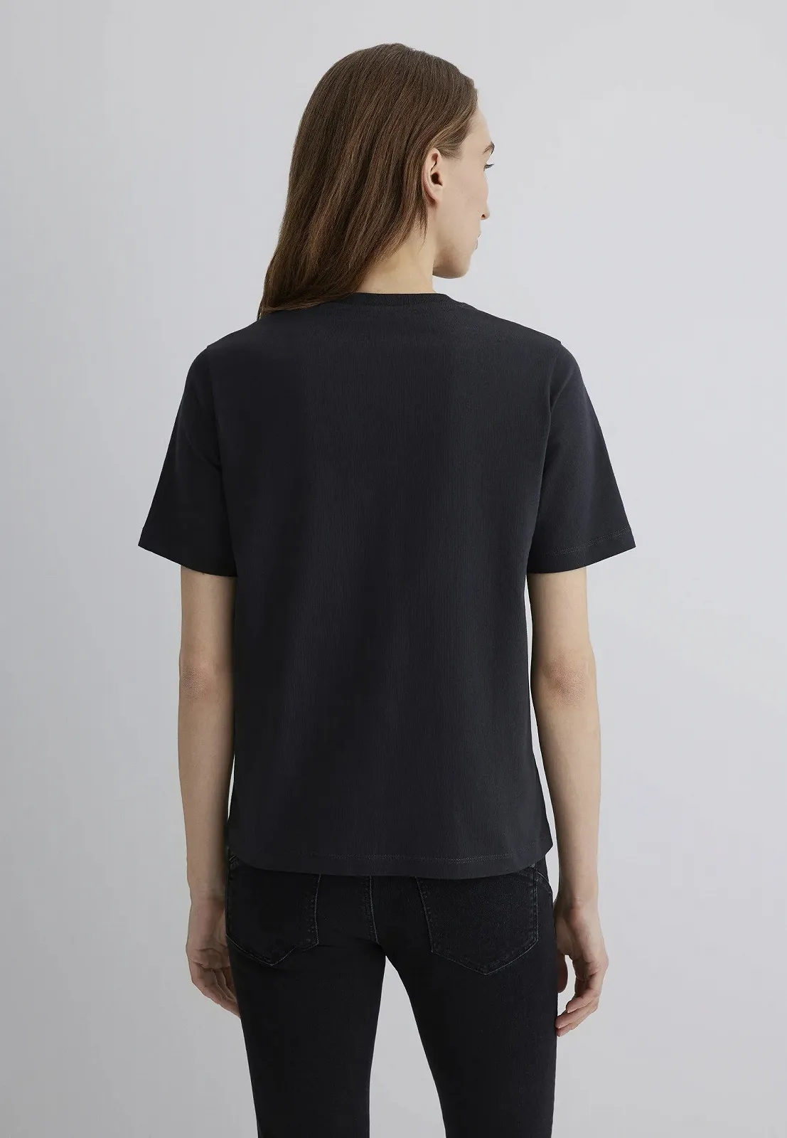 Женская футболка MAVI Short Sleeve Top Black - XS, фото №3 Женская футболка MAVI Short Sleeve Top Black - XS, фото №3