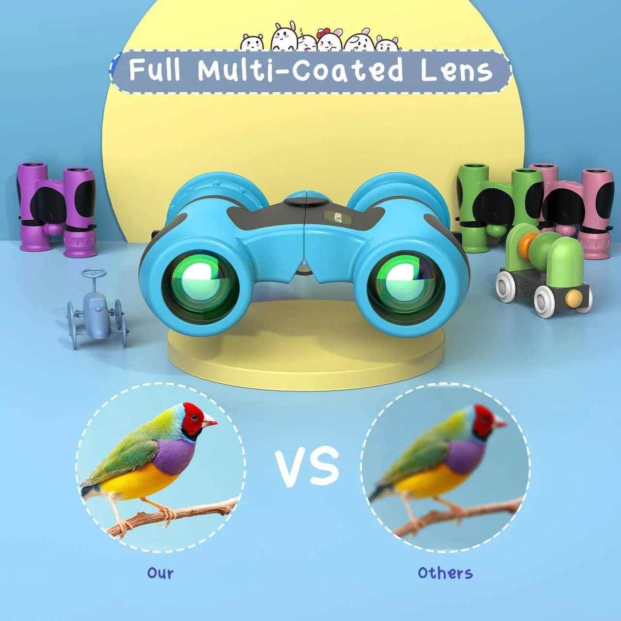 Бінокль дитячий LetsGO toyz 2020 8 x 21, фото №4