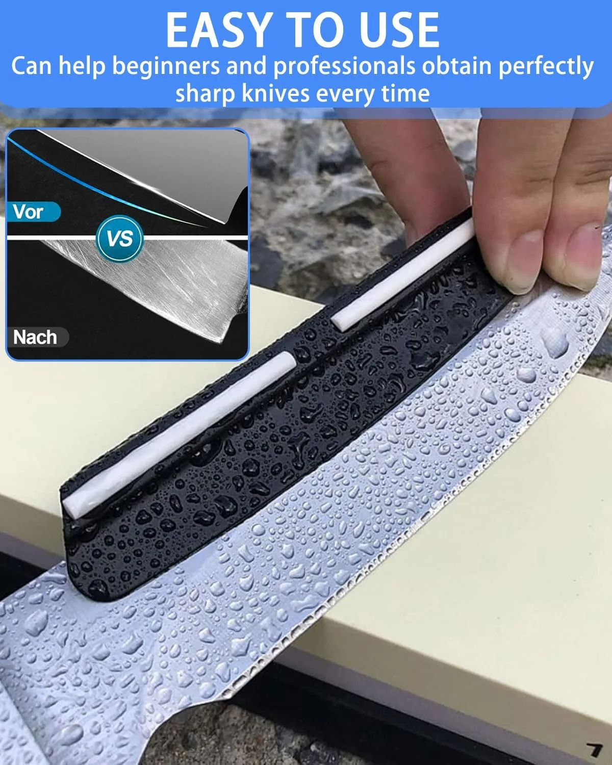 Держатель угла заточки ножей Set of 2 10 см Black, фото №4 Держатель угла заточки ножей Set of 2 10 см Black, фото №4