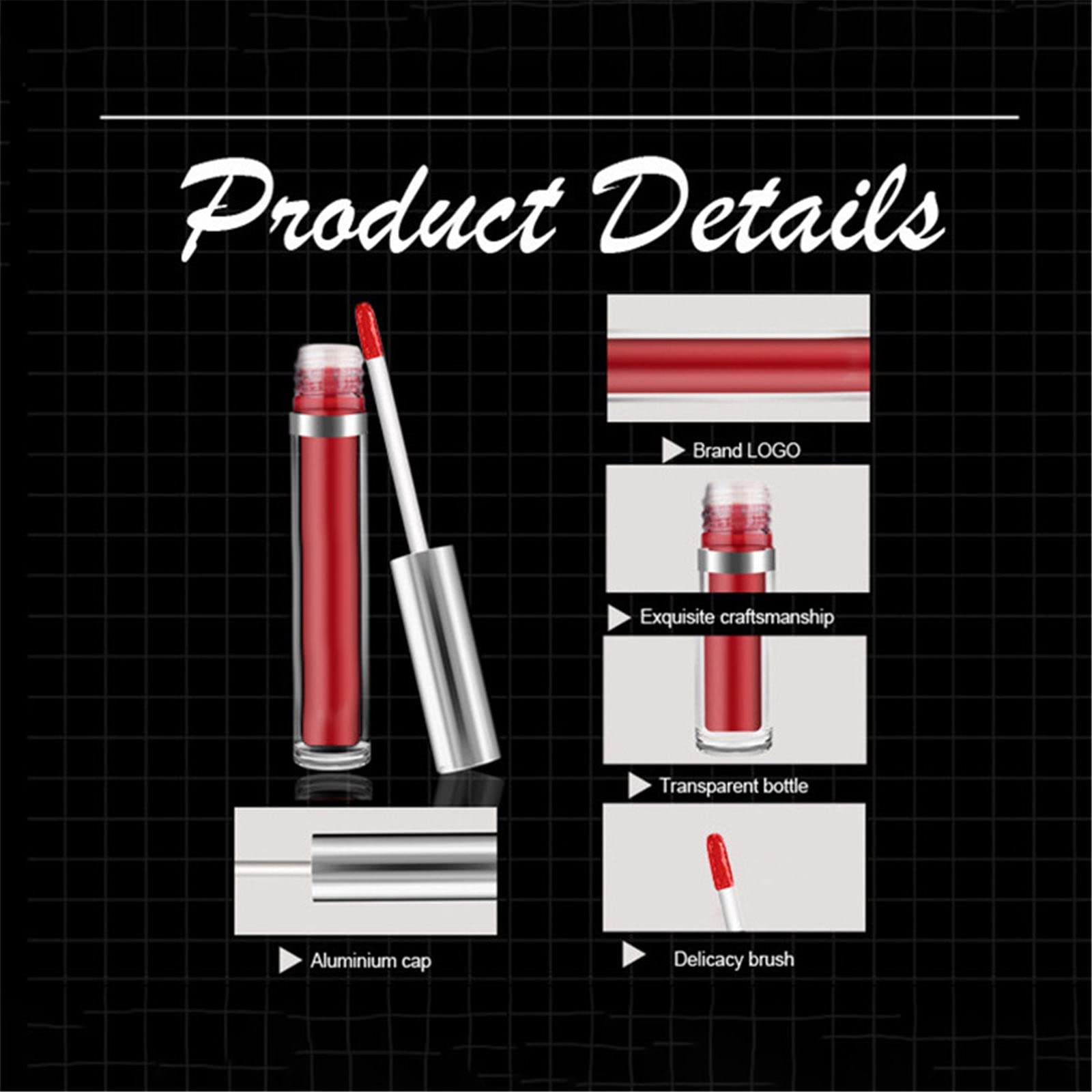 Блиск для губ Classic Long Lasting Smooth Soft Reach Color Full Lips Non Tacky Sheer Hochpigmentierter 3 мл, зелений, фото №5