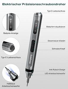 Набір міні електричних викруток Soleilwear 52 в 1 з 48 магнітними насадками ціна на synthetic.ua - Фото 1 Набір міні електричних викруток Soleilwear 52 в 1 з 48 магнітними насадками synthetic.ua - Фото 1