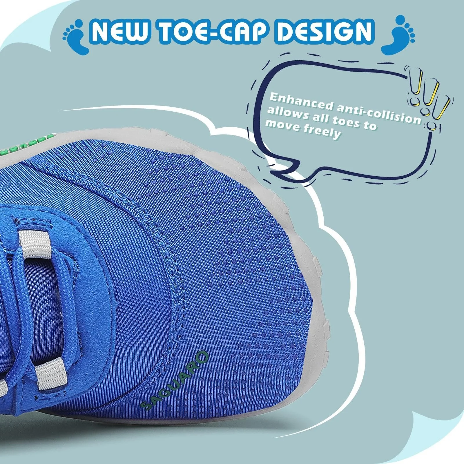 Кросівки SAGUARO Дитячі Легкі Трекінгові, фото №4