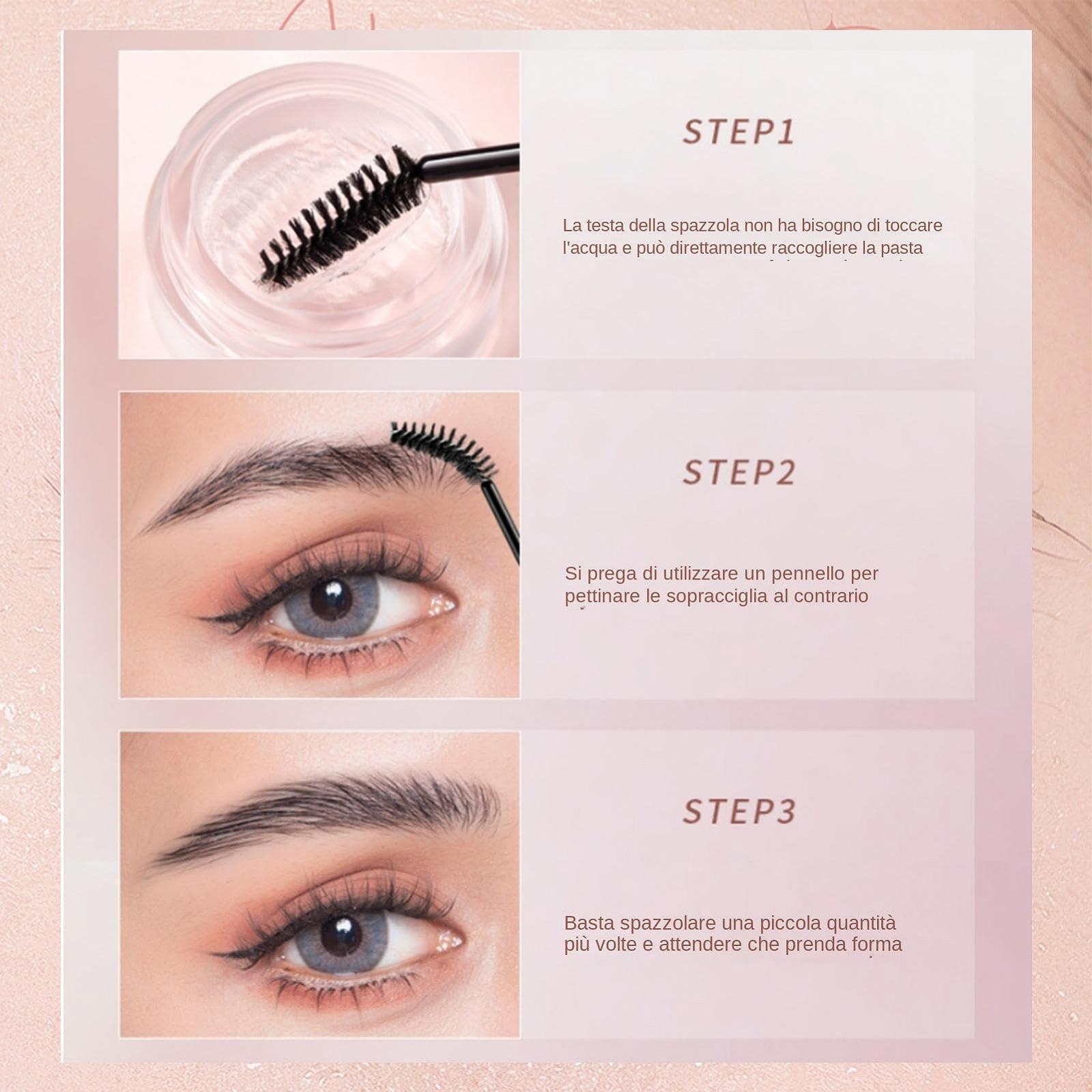 Віск для Бров Eyebrow-Modellierseife Wachs Gel, фото №6