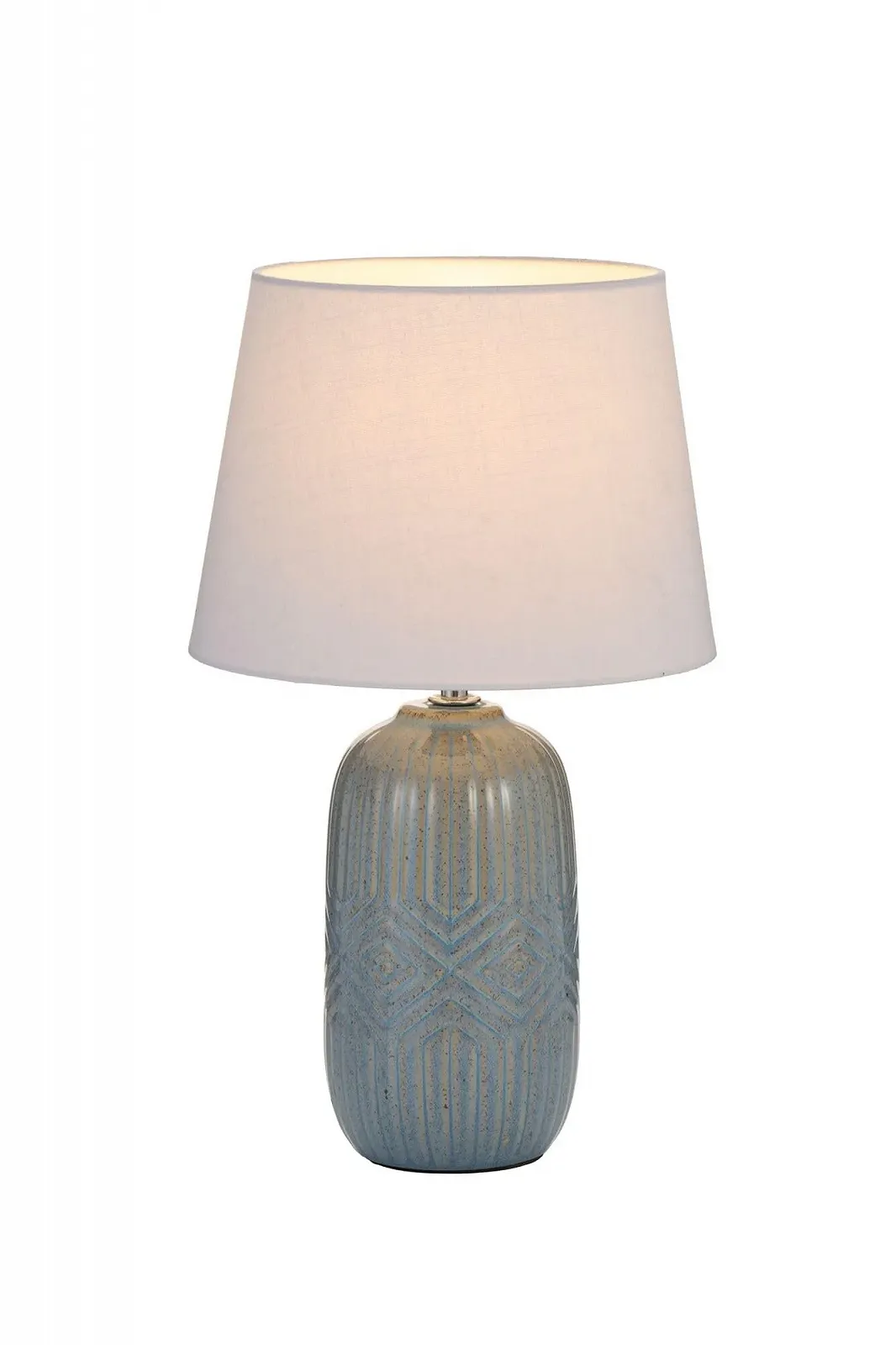 Настільна лампа Pauleen Glowing Hug 48321 Кераміка Тканина E14 20 Вт Білий Сірий Блакитний, фото №5