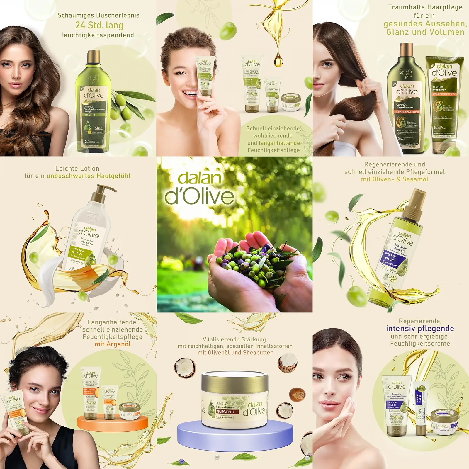 Крем для рук Dalan d'Olive Intensive Box (12 x 20 мл) Новий дизайн, фото №6 Крем для рук Dalan d'Olive Intensive Box (12 x 20 мл) Новий дизайн, фото №6