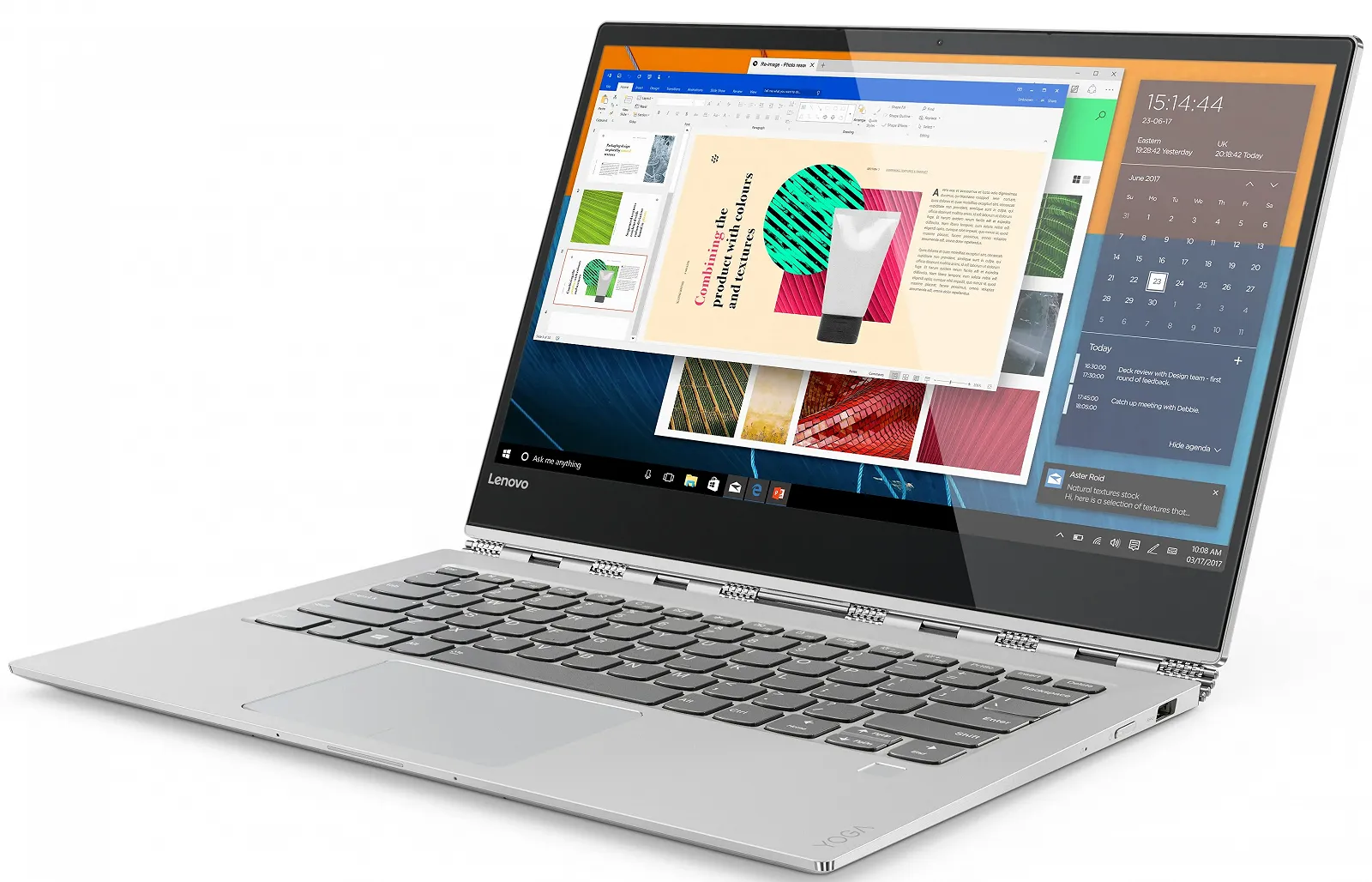 Ноутбук 13.9" Lenovo Yoga 920-13IKB Intel Core i7 RAM 8GB SSD 256GB Windows 11 10год батарея Алюмінієвий корпус (UKR), фото №2