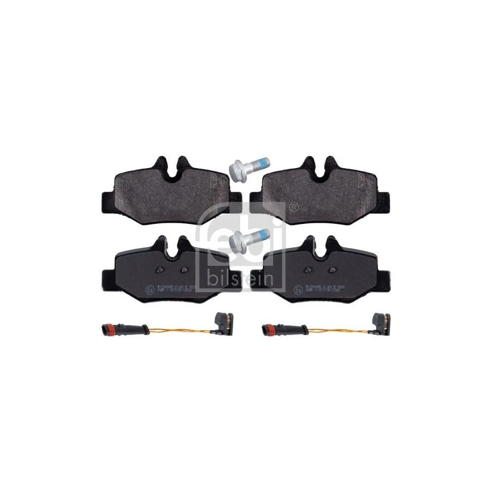 Комплект гальмівних колодок, дискове гальмо FEBI BILSTEIN 16535 для MERCEDES-BENZ, фото №2
