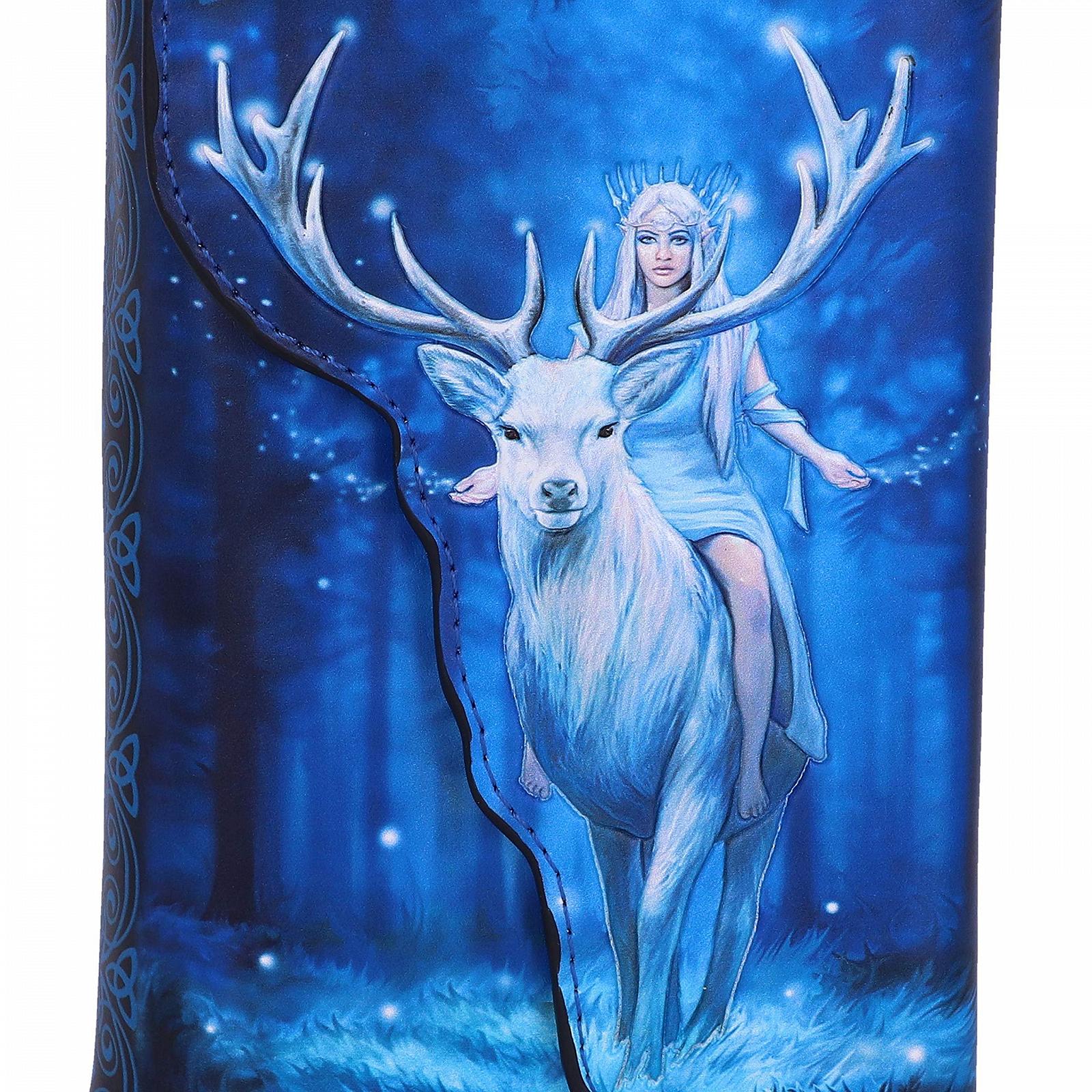 Кошелек Anne Stokes Fantasy Forest Elven Queen and Stag Embossed Синий 18.5 см, фото №6