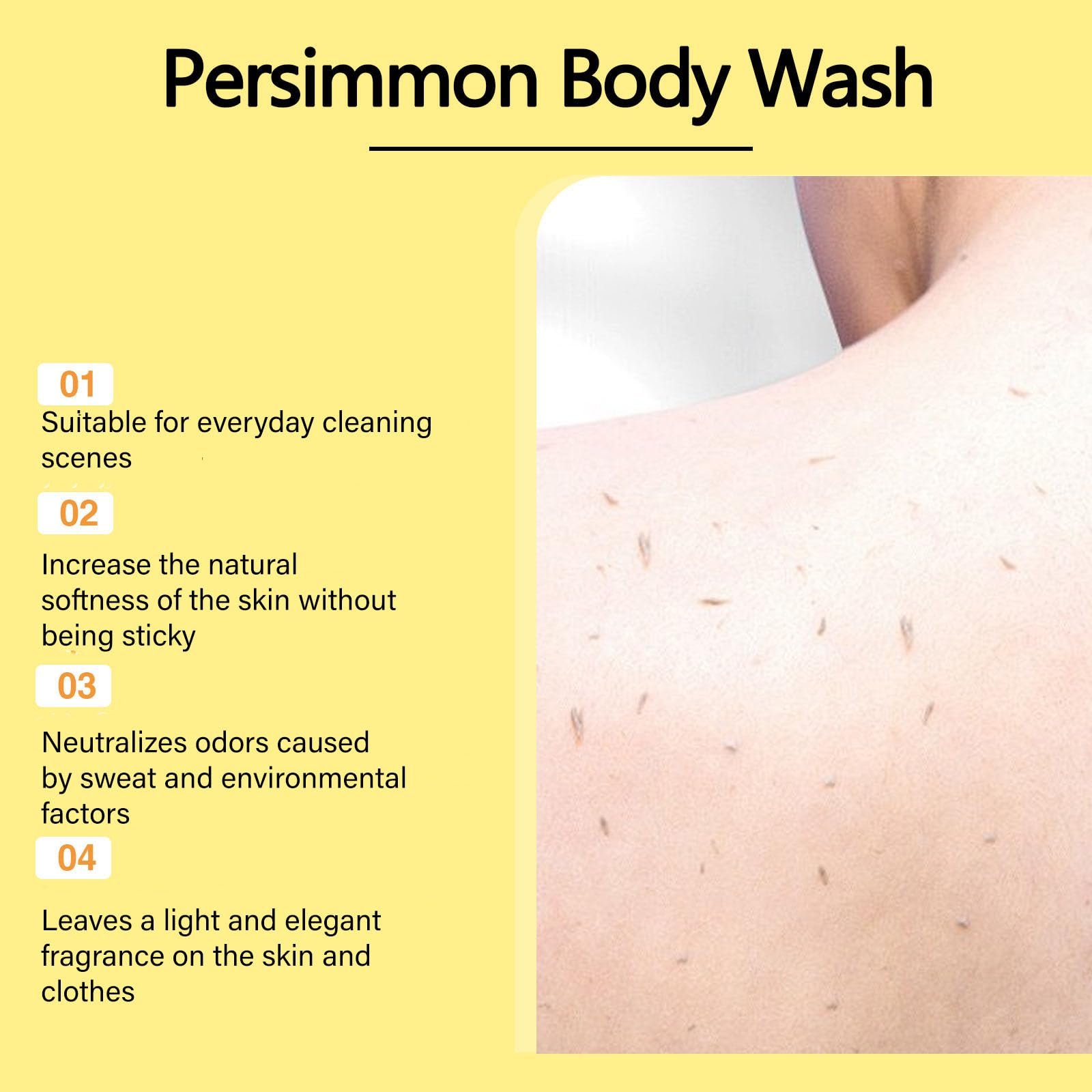 Гель для душу Persimmon для контролю запаху тіла 1 шт., фото №6 Гель для душу Persimmon для контролю запаху тіла 1 шт., фото №6