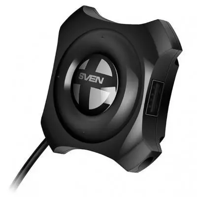 Концентратор SVEN HB-432 black 07700013, фото №3