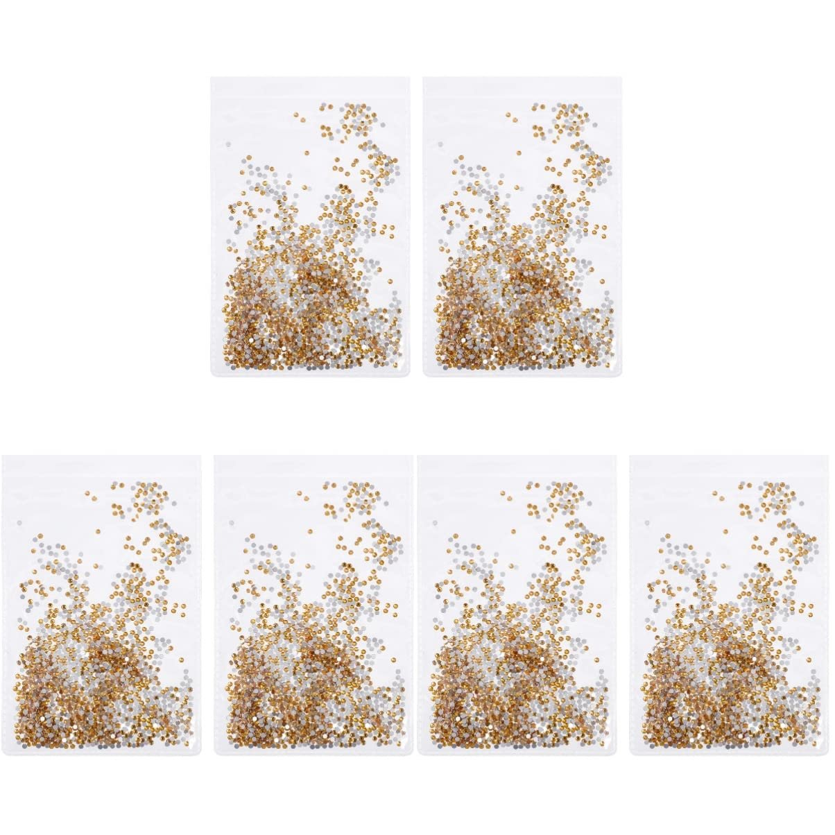 Стрази для нігтів Ciieeo, діамантове скляне пісок, бісер, фото №1