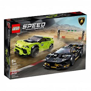 Конструктор LEGO Speed Champions Lamborghini Urus ST-X та Huracan 76899 - Фото 1