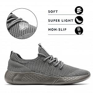 Мужские Кроссовки BUBUDENG Спортивные Уличные Легкие Для Отдыха Дышащие Фитнес Для Тенниса synthetic.ua - Фото 1