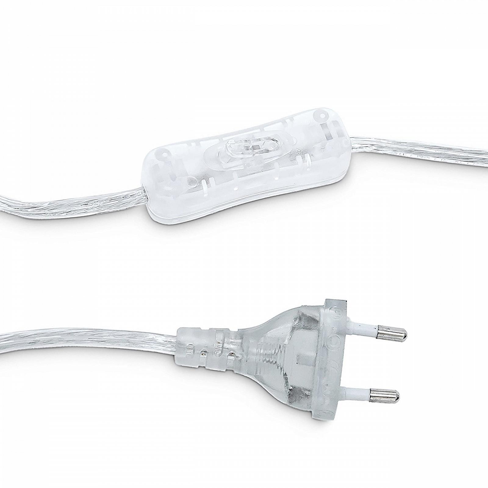 Настільна лампа Relaxdays Crystal Ball 53 x 29.5 x 29.5 см Grey Shade clear/silver, фото №8