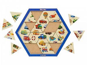 Пазл-головоломка Транспорт [tsi169127-TSI] synthetic.ua - Фото 1