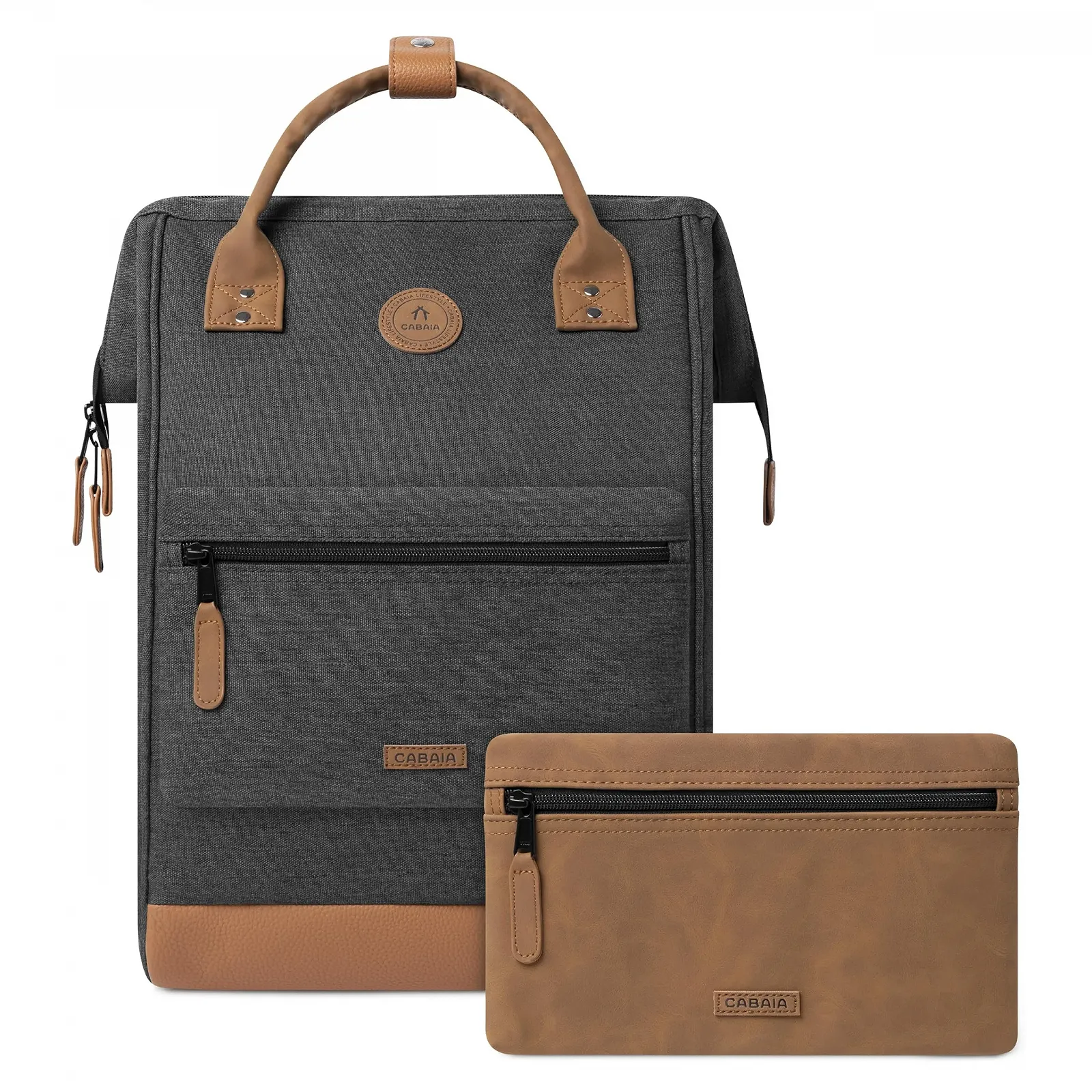 Рюкзак Cabaia Adventurer London Maxi 23L 15 дюймов Vegan Grey, фото №1 Рюкзак Cabaia Adventurer London Maxi 23L 15 дюймов Vegan Grey, фото №1