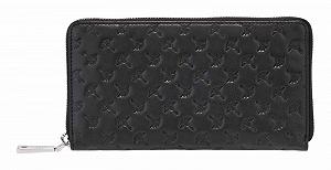 Кошелек Joop! Leggero Stampa Женский Васильковый в Черном цвете, размеры 18.5 x 10 x 1 см, Черный, Классический - Фото 1