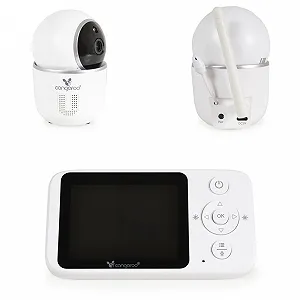 Відеоняня Cangaroo Baby-one Callisto 2.8" LCD Колискові Датчик температури White - Фото 1