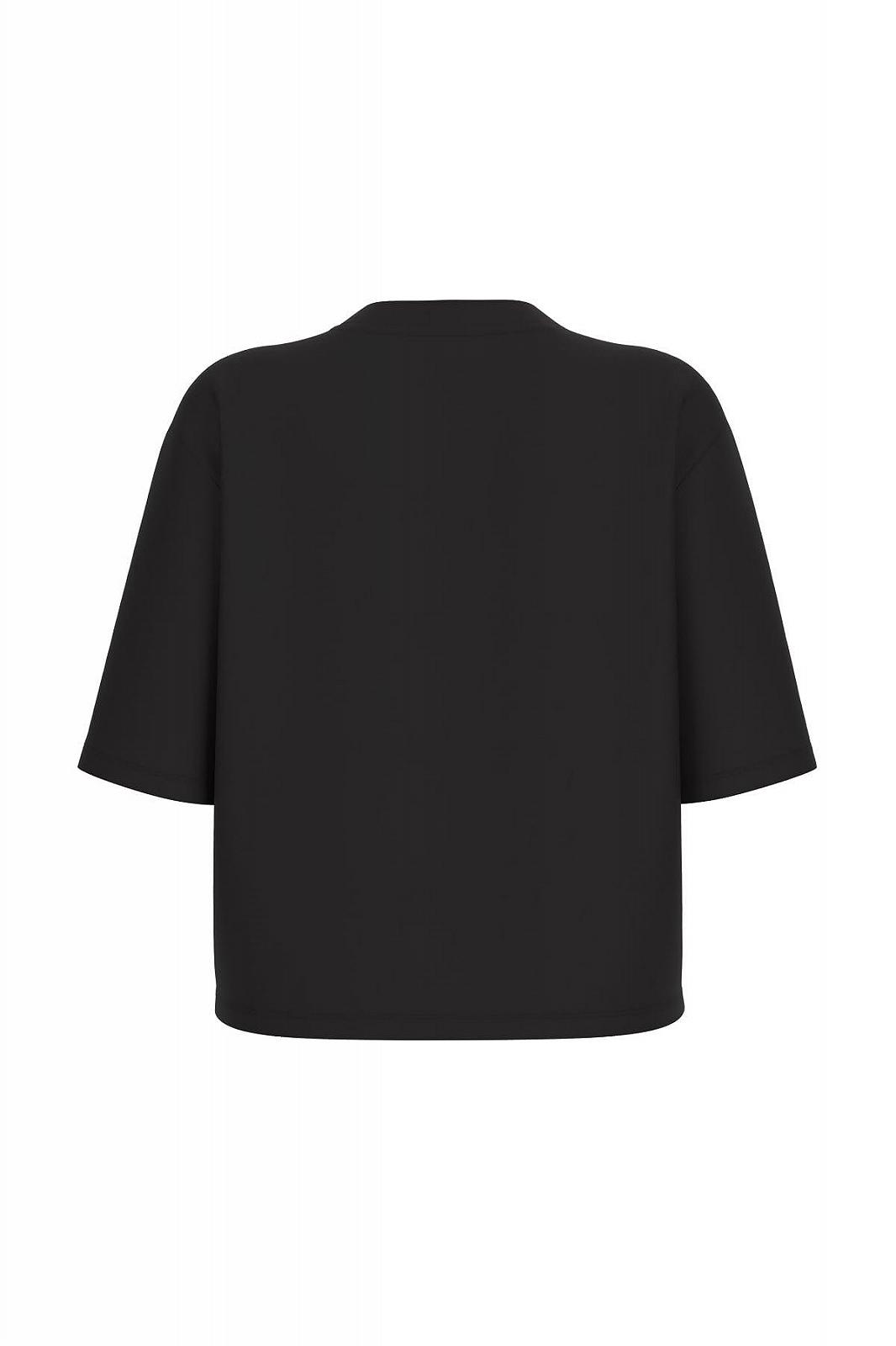 Жіноча футболка Guess - Aurelie Boxy Tee (V4YI06I3Z14) Чорний - S, фото №6