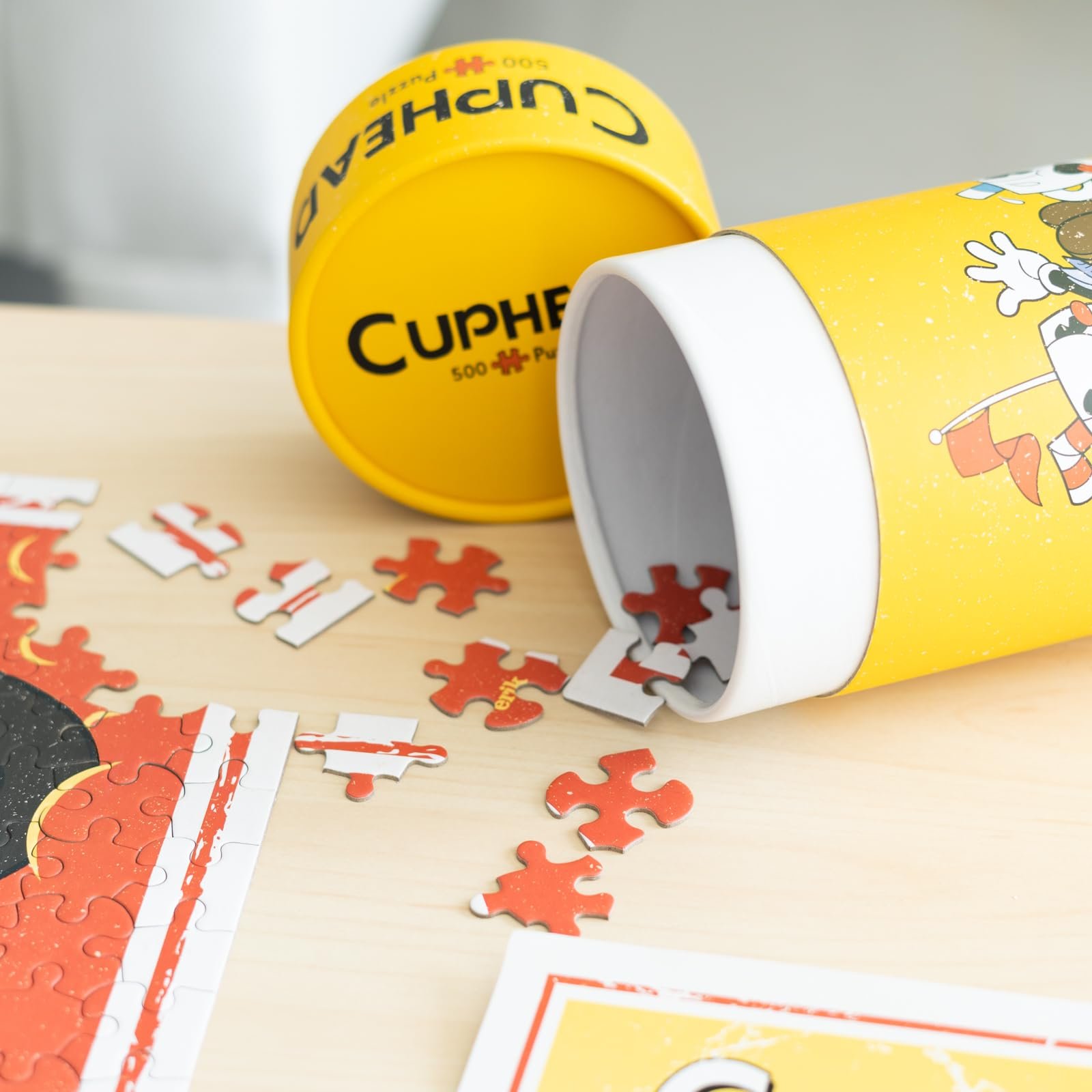 Пазл Grupo Erik Cuphead Explorer Riders 500 елементів, фото №6 Пазл Grupo Erik Cuphead Explorer Riders 500 елементів, фото №6