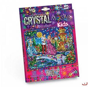 Набор для креативного творчества CRYSTAL MOSAIC KIDS Золушка [tsi38574-TSI] - Фото 1