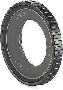 Захисне скло об'єктива DJI Osmo Action 4 Чорне synthetic.ua - Фото 1