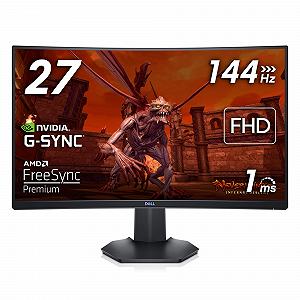 Монитор Dell S Series S2721HGFA 27 дюймов Full HD (1920x1080) 1500R Curved Gaming Черный - Фото 1
