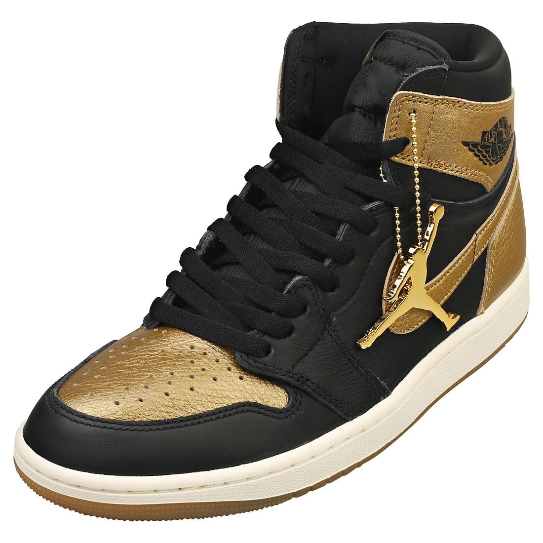 Кросівки Air Jordan 1 Retro High OG Yellow Ochre Black/Sail/Metallic Gold, фото №1