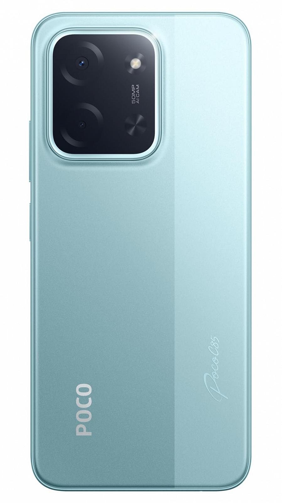 Смартфон 6.9" XIAOMI Poco C85 6/128Gb 4G 2-SIM NFC 50/8Мп 8 ядер Android 15 Green, фото №4