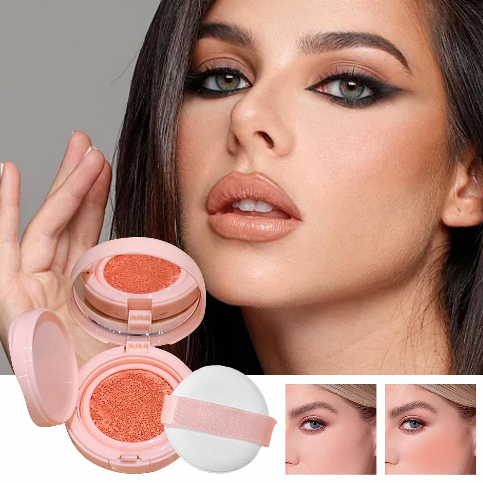 Рум'яна YAVQVIN Cushion Blush зі спонжем, фото №5 Рум'яна YAVQVIN Cushion Blush зі спонжем, фото №5