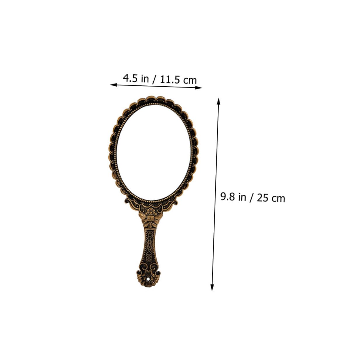 Дзеркало Angoily 6 STK із ручкою вінтажне ABS, фото №7 Дзеркало Angoily 6 STK із ручкою вінтажне ABS, фото №7