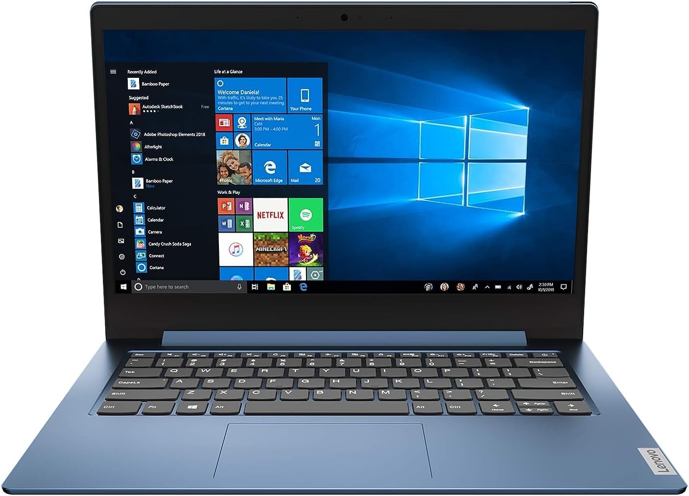 Ноутбук 14" Lenovo IdeaPad 1 14IGL05 Intel Celeron N4020 RAM 4GB SSD 128GB Windows 10, фото №1
