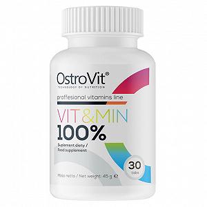 Комплекс витаминов и минералов Ostrovit Vit&Min 30 tabs - Фото 1