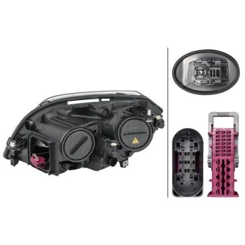 Основна фара HELLA 1ZS 354 878-141 для MERCEDES-BENZ права, фото №2