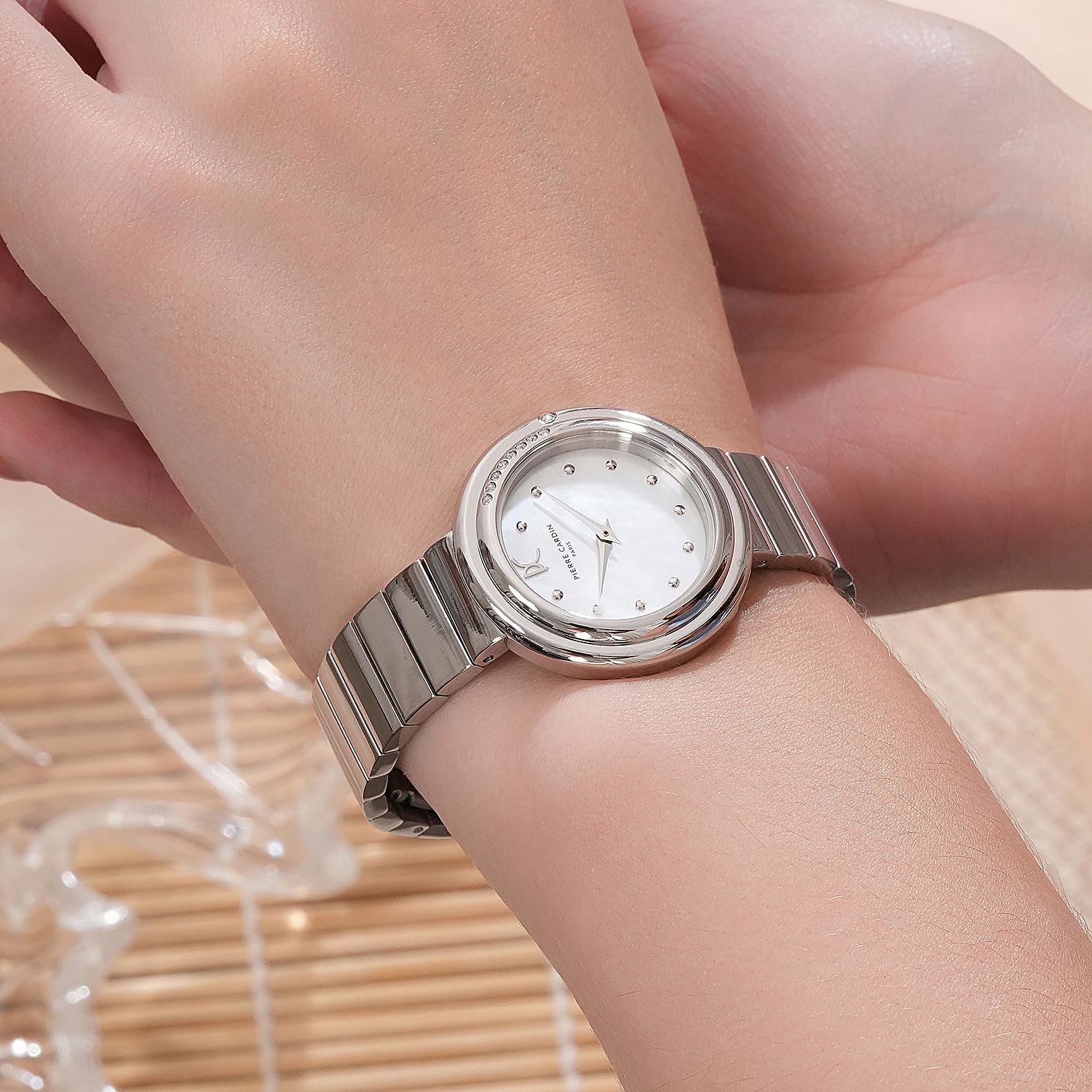 Женские часы Тип Pierre Cardin Passy m	ér CF.1010.MS.1, нержавеющая сталь, белый, разноцветный, разноцветный, браслет, фото №5