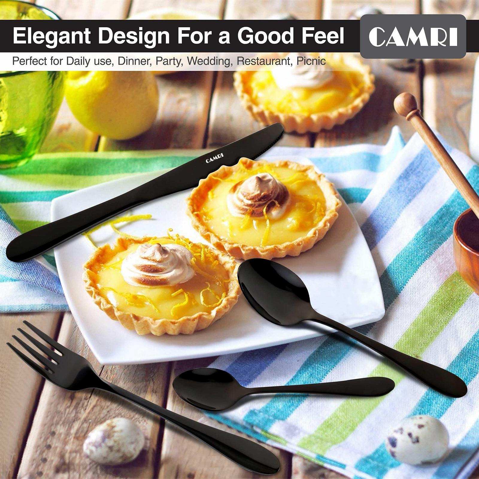 Набор столовых приборов CAMRI 16 предметов из нержавеющей стали, фото №6 Набор столовых приборов CAMRI 16 предметов из нержавеющей стали, фото №6