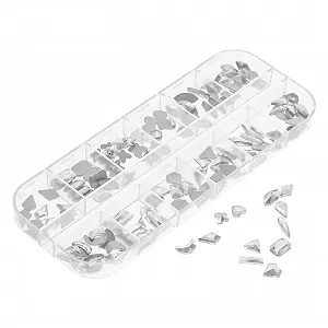 Стрази для манікюру, Скляні прикраси для нігтів - Фото 1