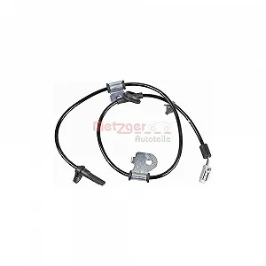 Датчик частоти обертання колеса METZGER 09001199 для SUBARU, передня вісь зліва - Фото 1