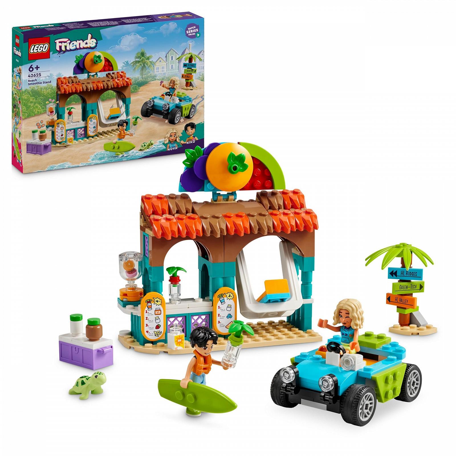 Игровой набор LEGO Friends 42625 Smoothie Stand на пляже, фото №1 Игровой набор LEGO Friends 42625 Smoothie Stand на пляже, фото №1