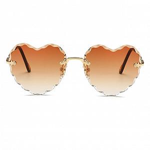 Сонцезахисні окуляри PACKOVE Без оправи Оверсайз Модні для жінок synthetic.ua - Фото 1