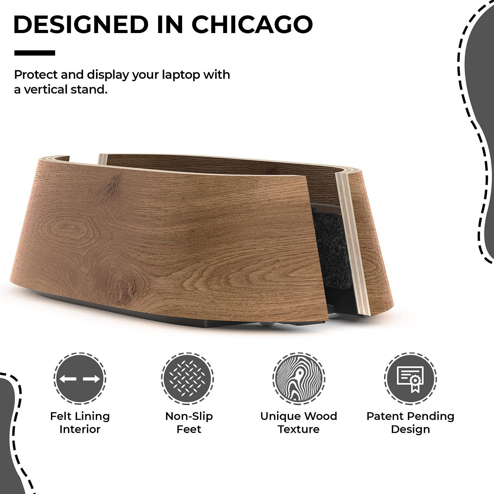 Тримач для ноутбука HumanCentric Вертикальна підставка для ноутбука, фото №8