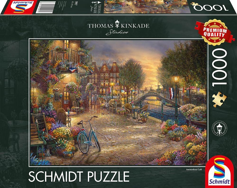 Пазл Schmidt Spiele Thomas Kinkade Amsterdam 59917 1000 элементов, фото №4