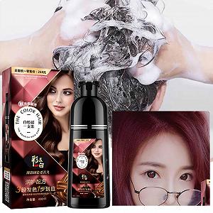 Барвник для волосся Shampoo Natural Hair Dye 450 мл synthetic.ua - Фото 1