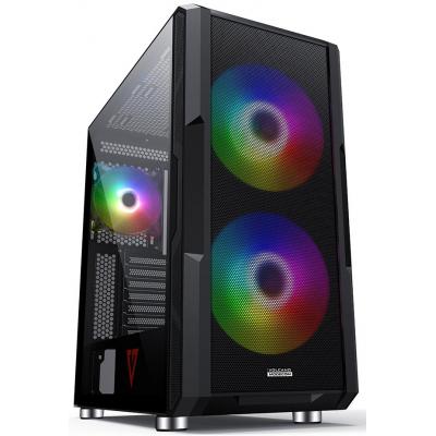 Корпус для системного блоку Modecom Amirani ARGB black AT-Amirani-PG-10-000000-0, фото №1