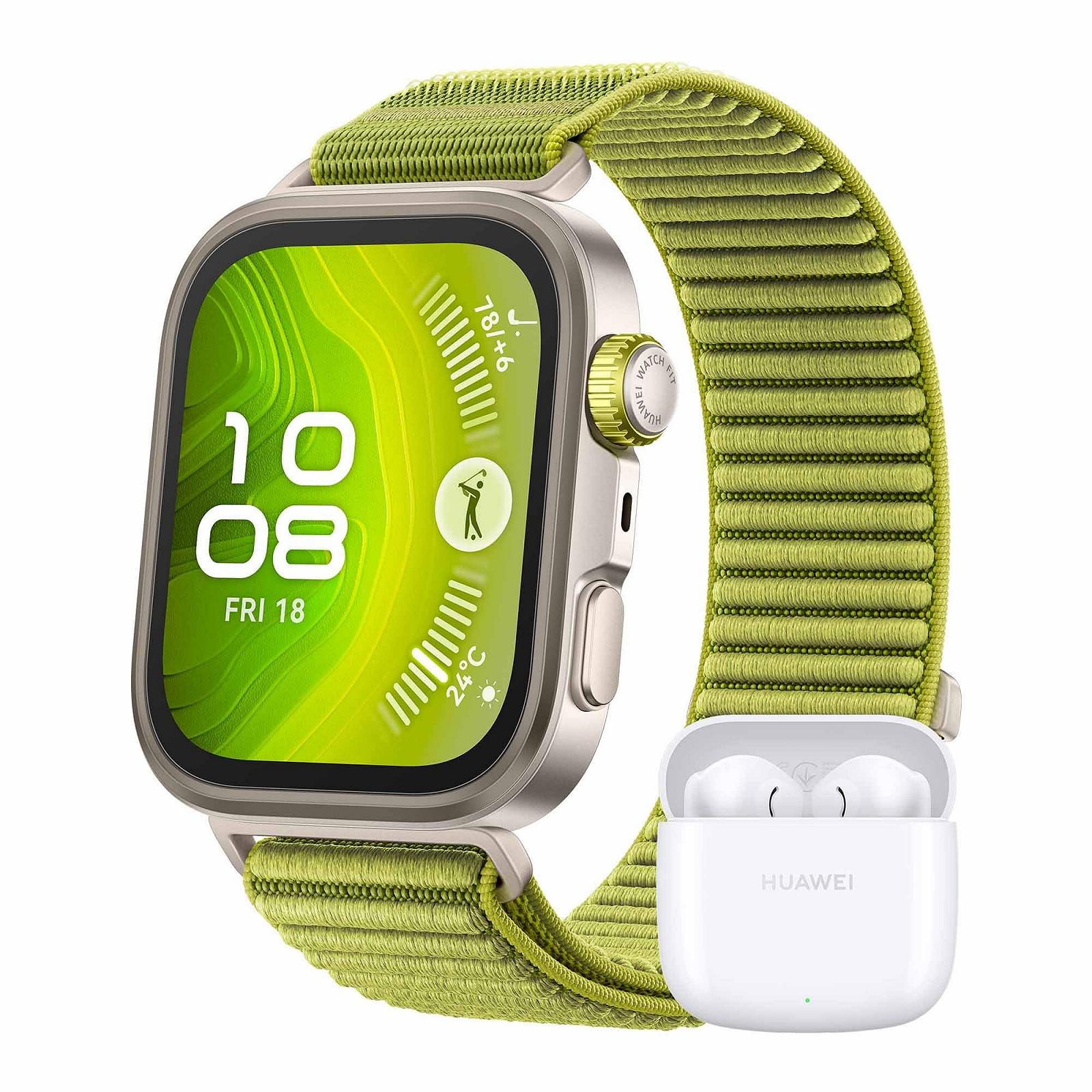 Смарт-годинник HUAWEI Watch FIT 4 Pro, зелений, фото №1