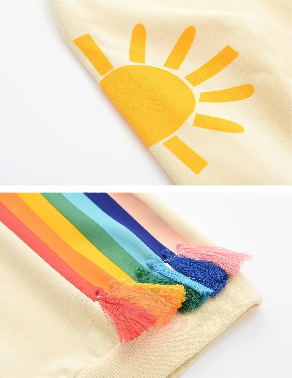 Толстовка для дівчат HahaNice, з довгими рукавами, флісова, з круглим вирізом, фото №5