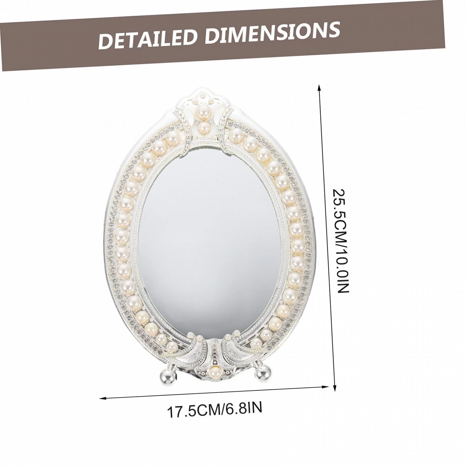 Зеркало Angoily Makeup Room Decor Декоративное Сердце Настольное Зеркало Zinc Alloy Rotating, фото №7 Зеркало Angoily Makeup Room Decor Декоративное Сердце Настольное Зеркало Zinc Alloy Rotating, фото №7