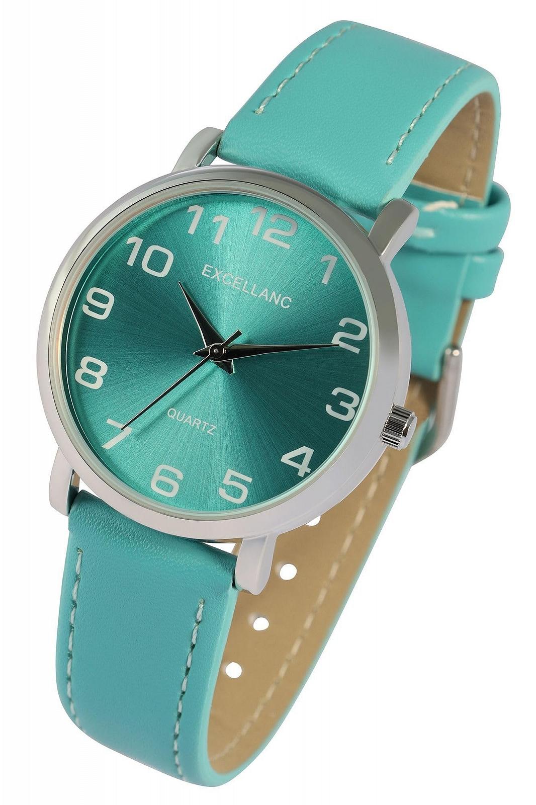 Женские часы Excellanc Turquoise Silver из искусственной кожи, фото №4 Женские часы Excellanc Turquoise Silver из искусственной кожи, фото №4
