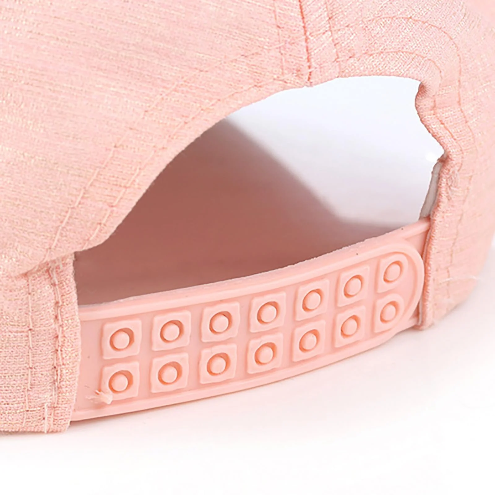 Теннисная бейсболка Unisex однотонная с металлическими кольцами модный повседневный стиль, фото №4