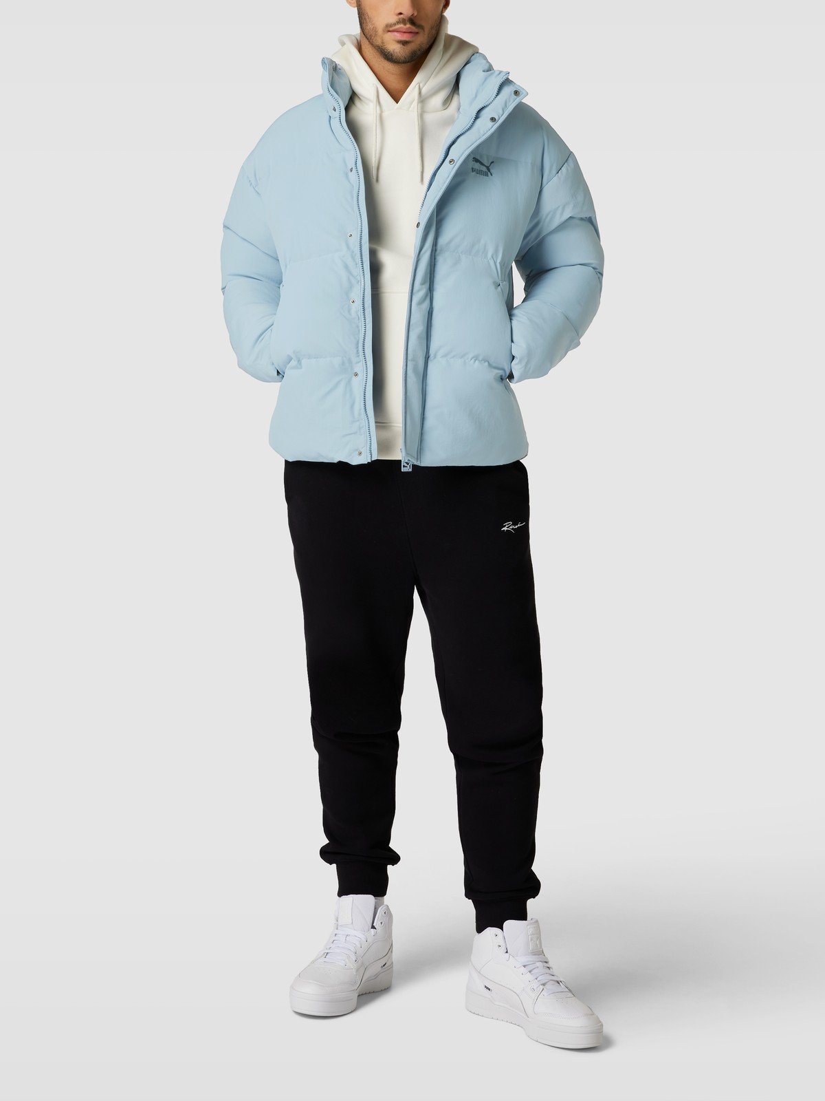 Пуховик Puma L Голубой, фото №1